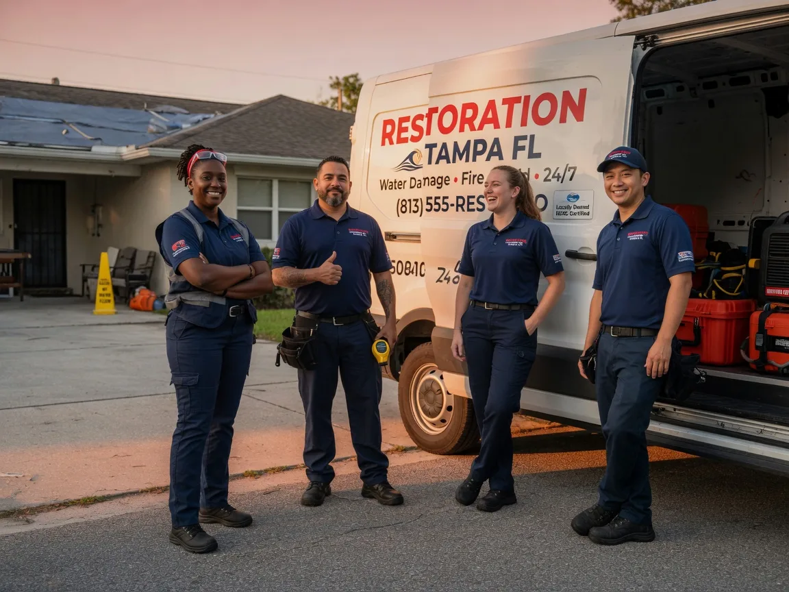 Water Damage Restoration company in Pursglove, WV