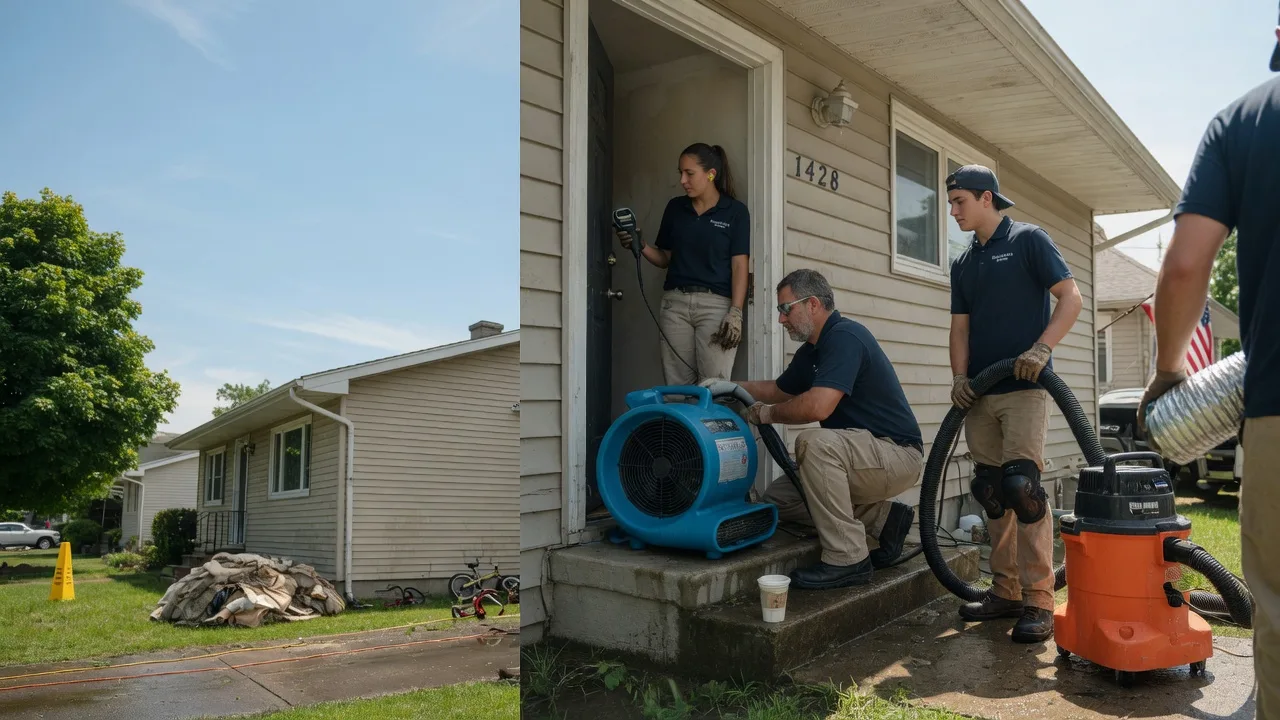 Water Damage Restoration in Pursglove, WV near me